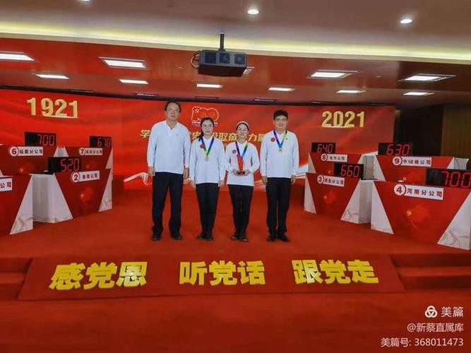 中储粮新蔡直属库积极组织青年员工参加该系统党史知识竞赛决赛